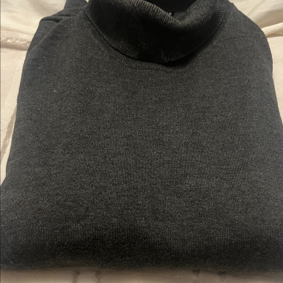 Simons Charcoal Turtleneck Sweater for Men - Picture 4 of 7